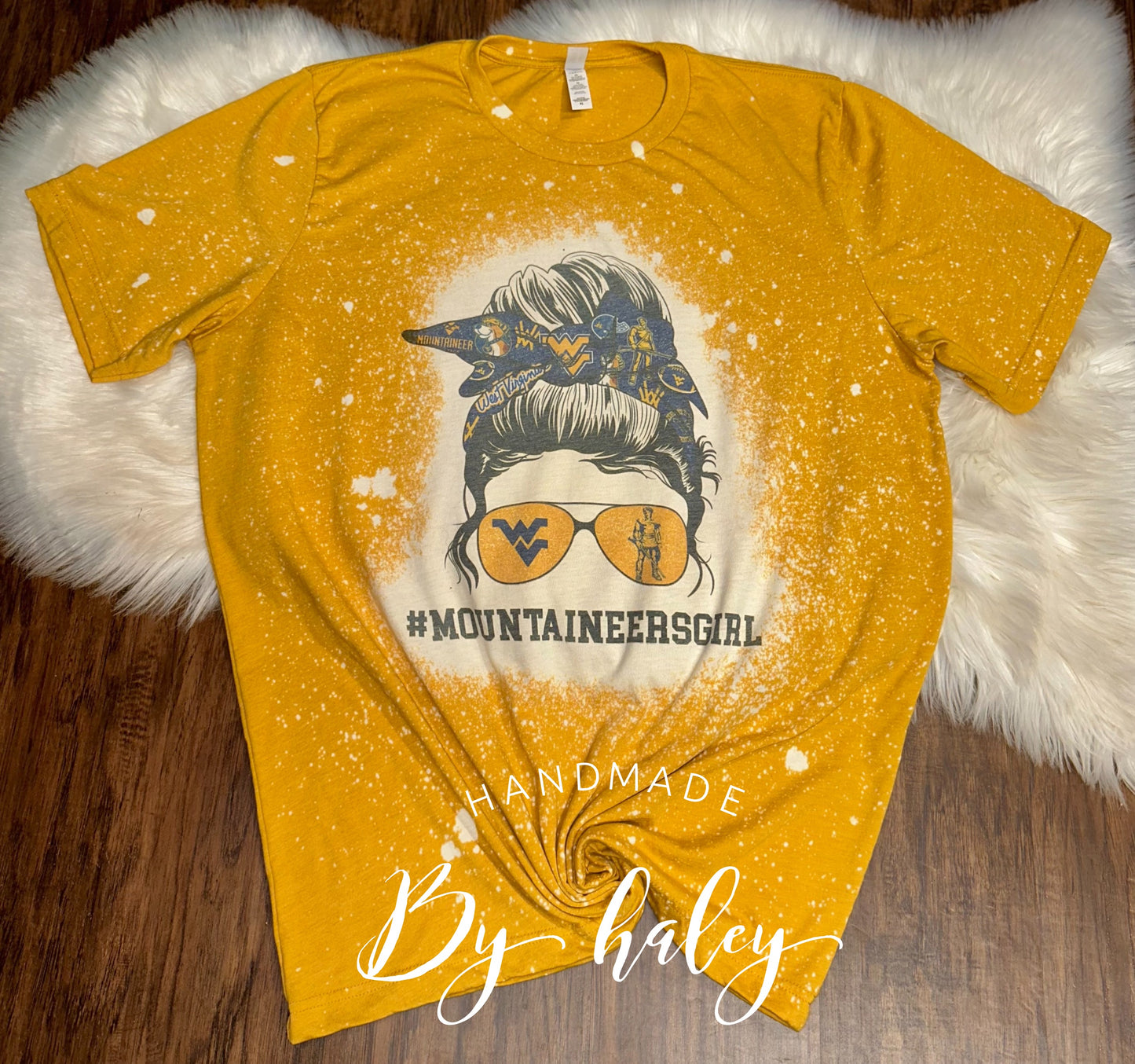 Bleached WV Girl T-Shirt