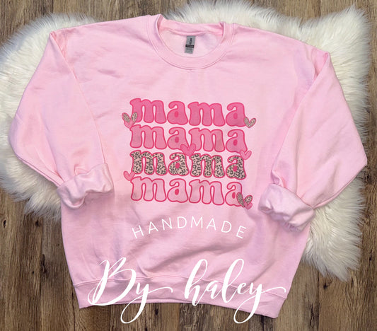 Mama V-Day Crewneck