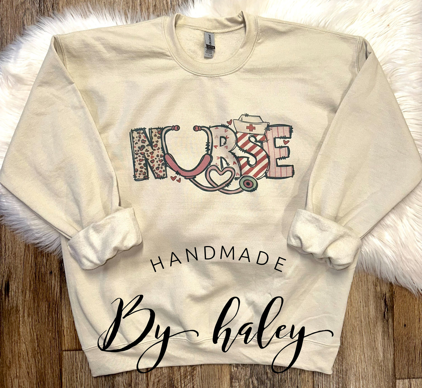 Nurse Valentine Crewneck