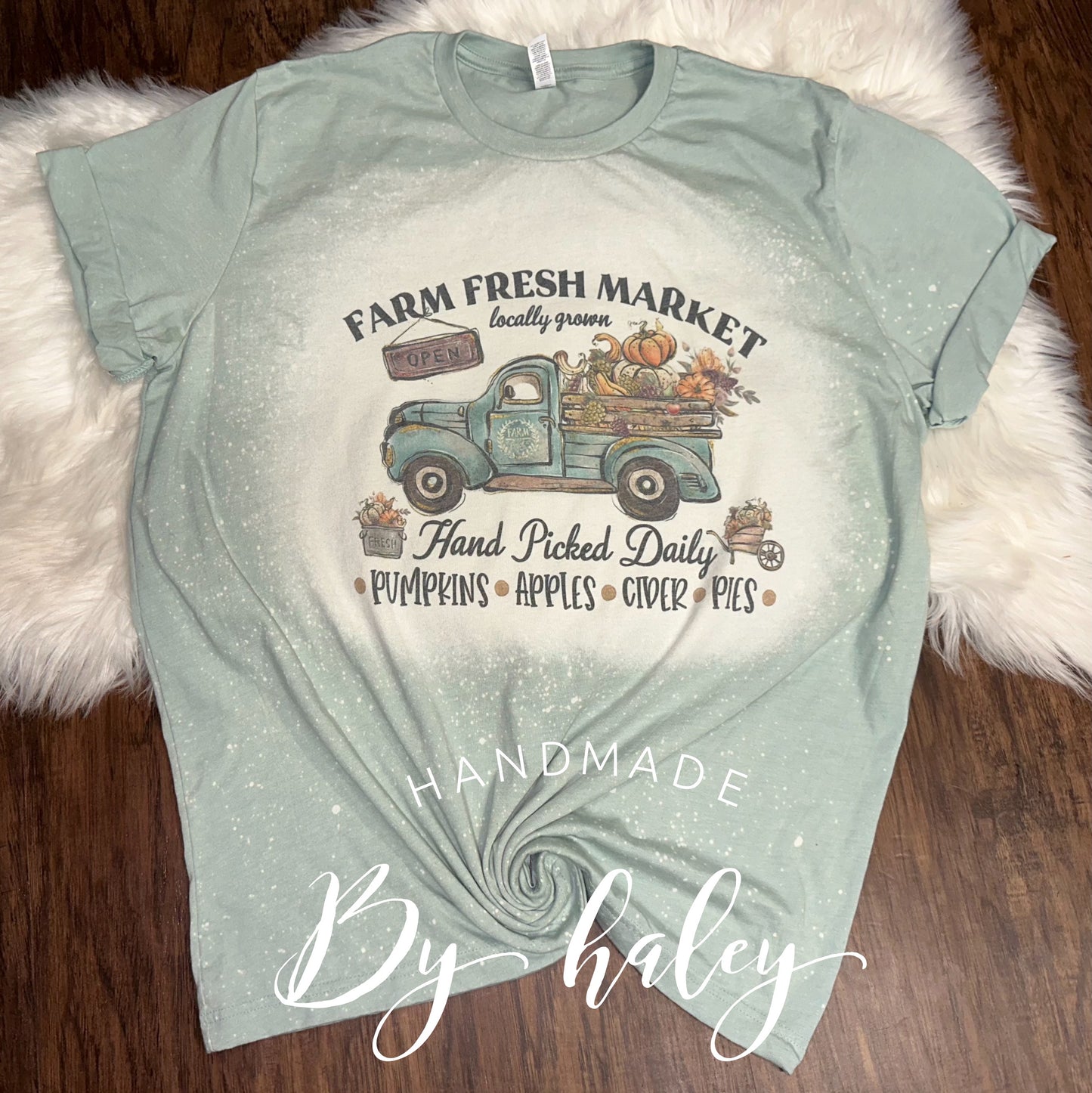 Bleached Farmer's Market T-Shirt