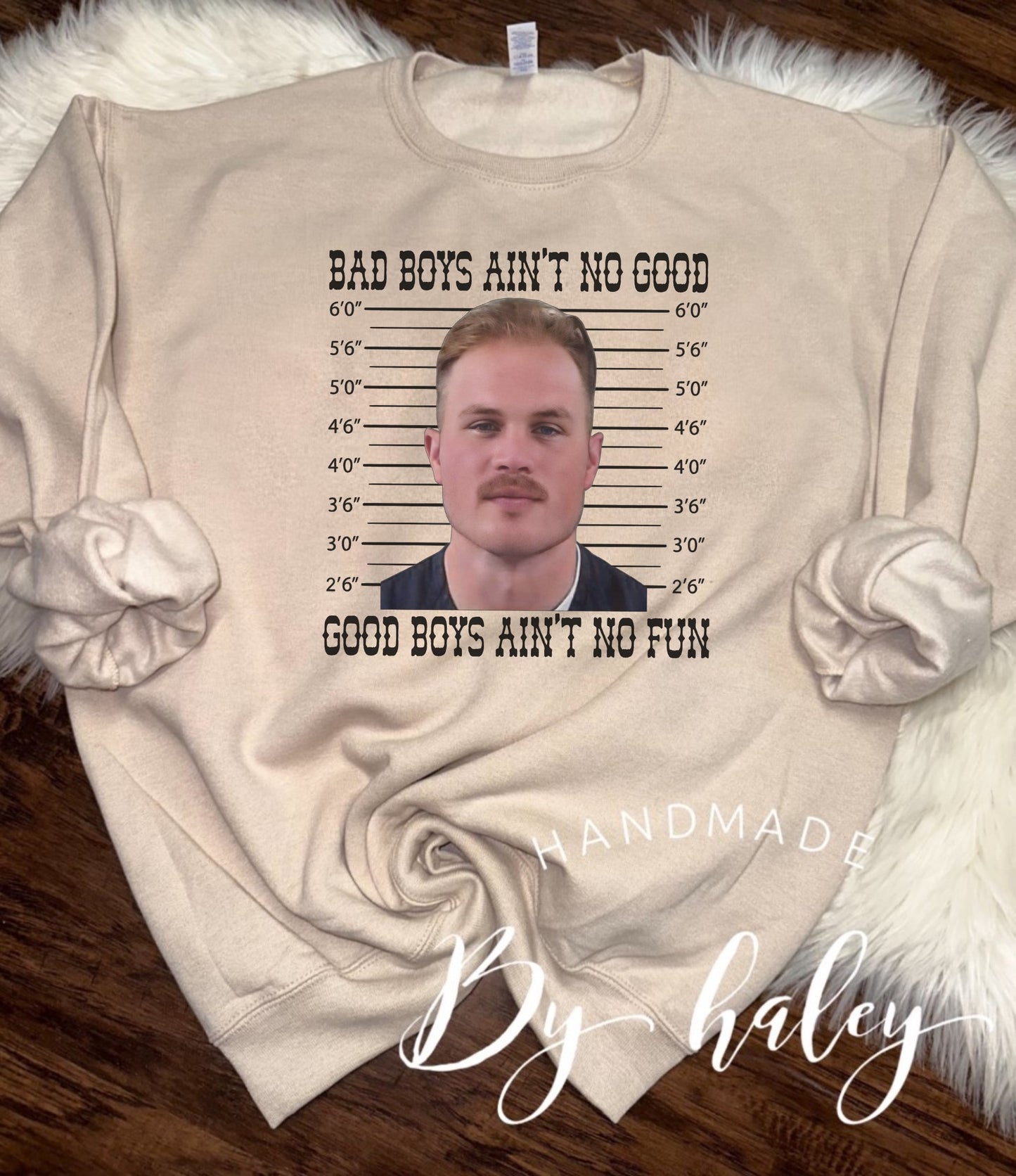 Bad Boys Mugshot Crewneck