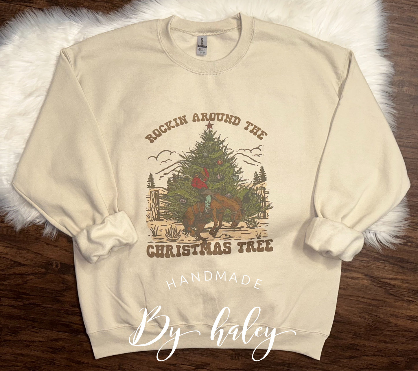 Cowboy Christmas Crewneck