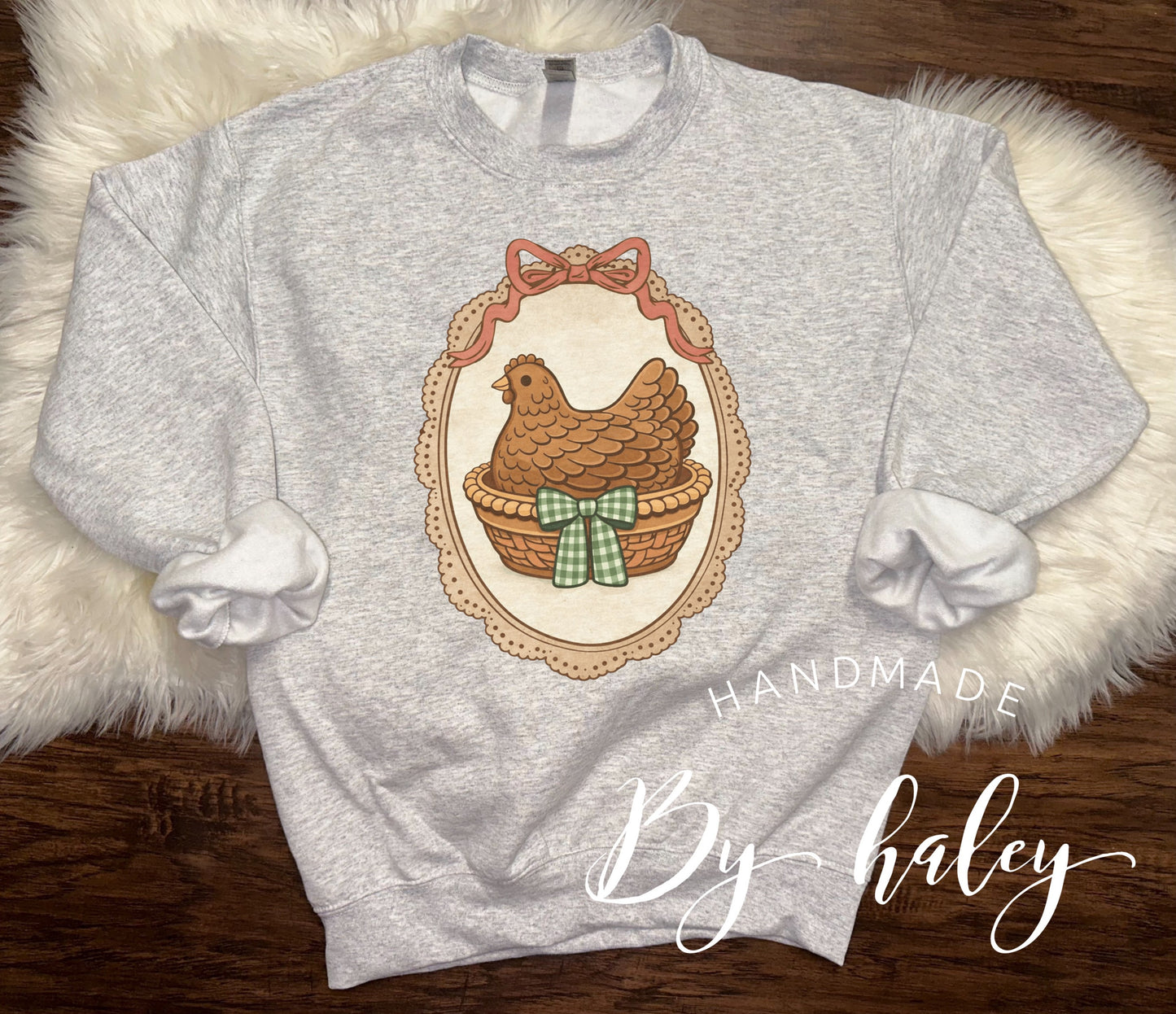 Hen Basket Crewneck