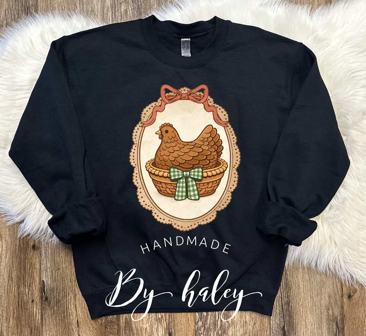 Hen Basket Crewneck