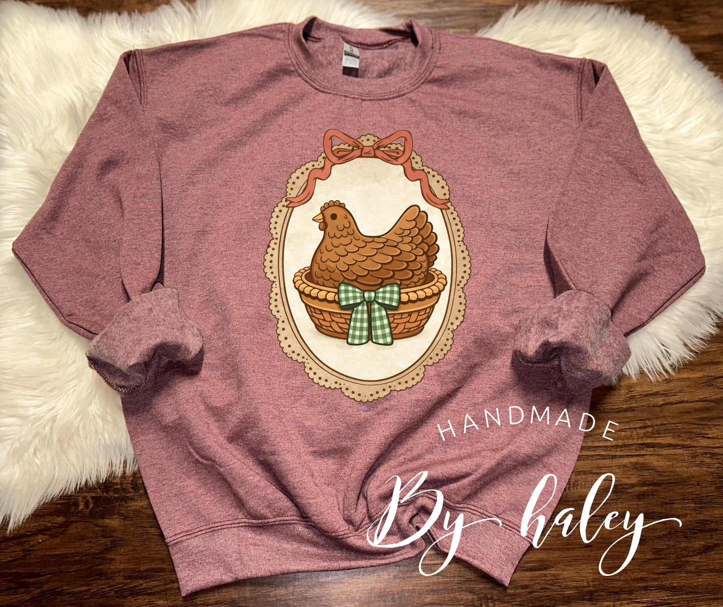 Hen Basket Crewneck