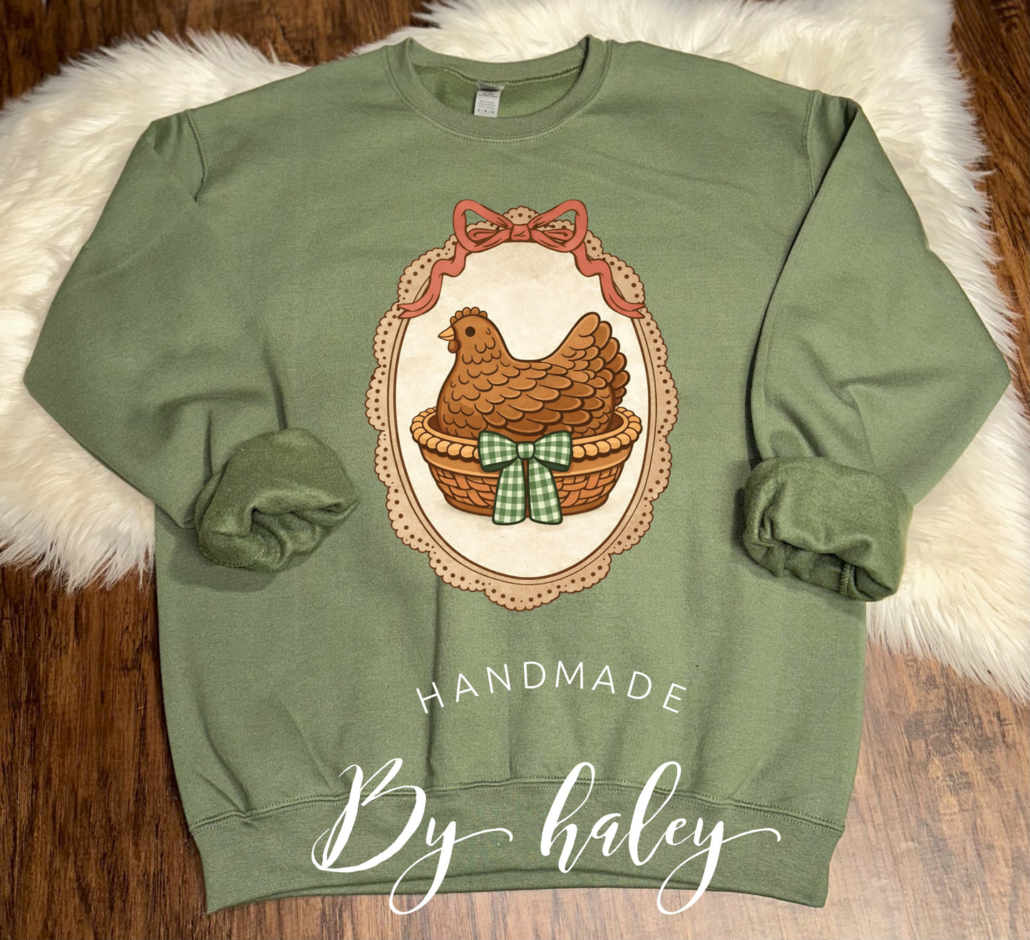 Hen Basket Crewneck