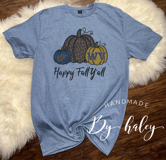 WV Happy Fall Y'all T-Shirt