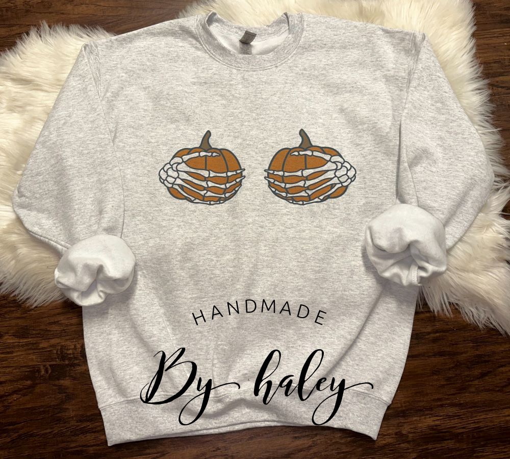 Pumpkin Tatas Crewneck