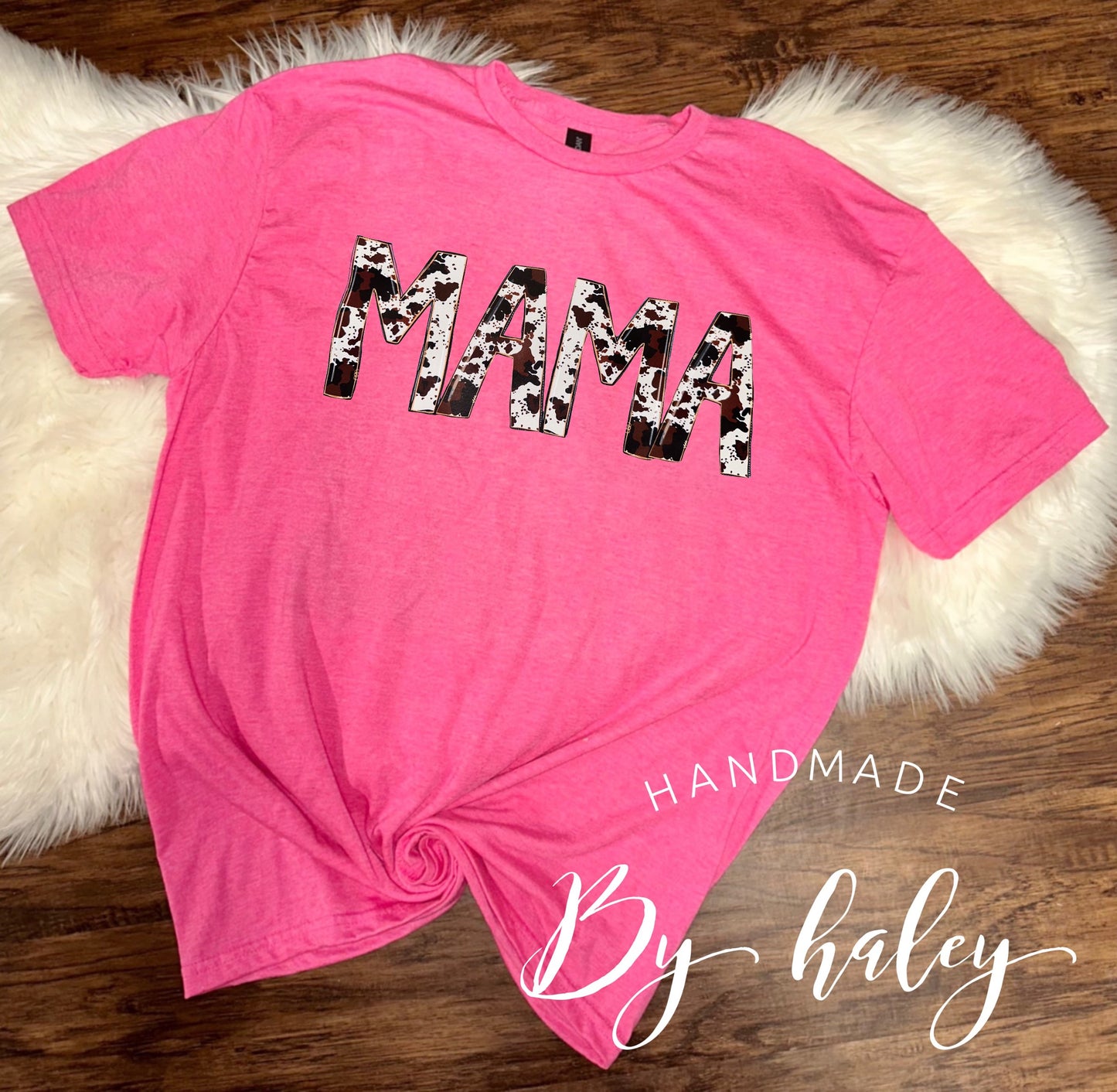 Cowhide Mama T-shirt