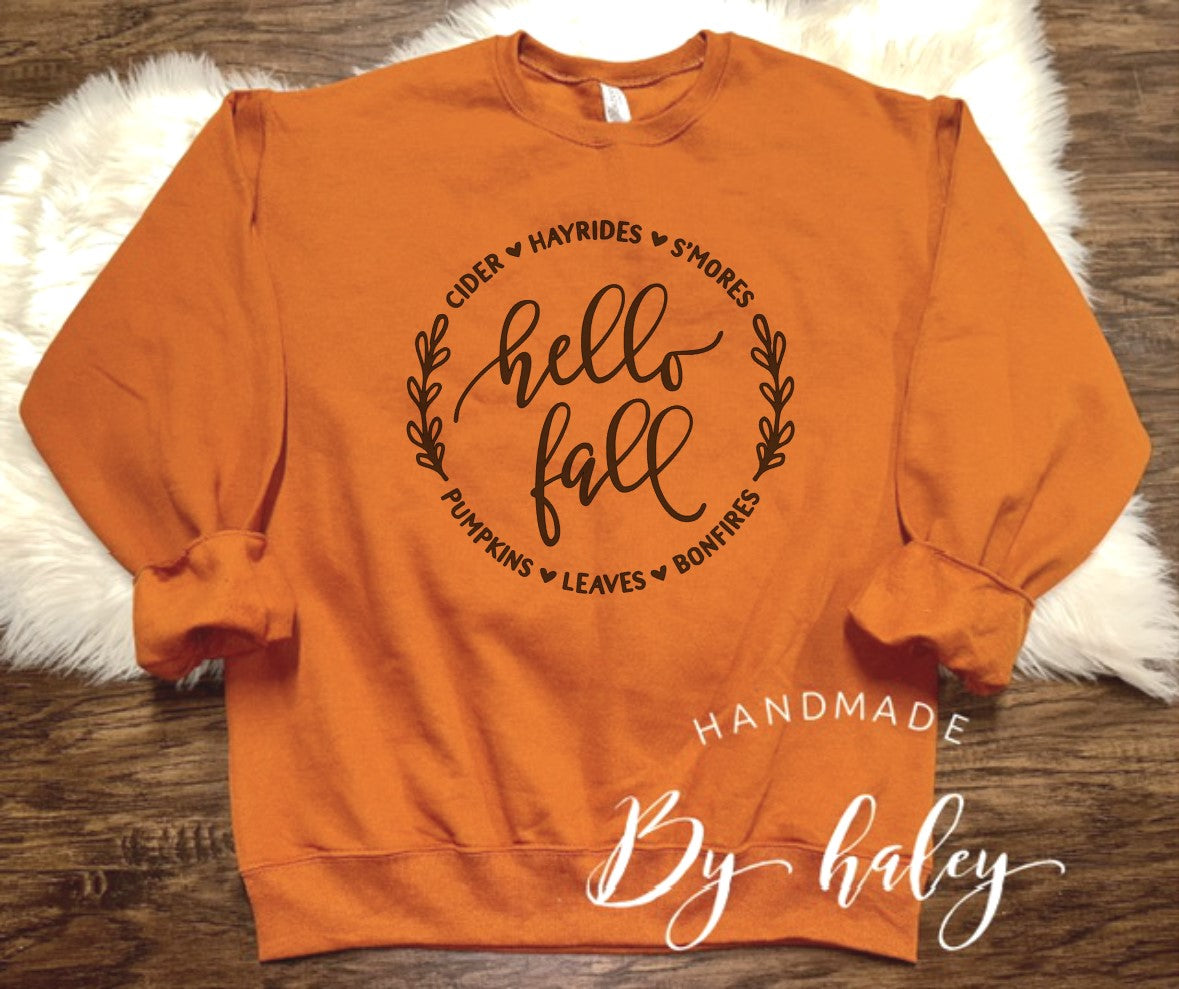 Hello Fall Crewneck