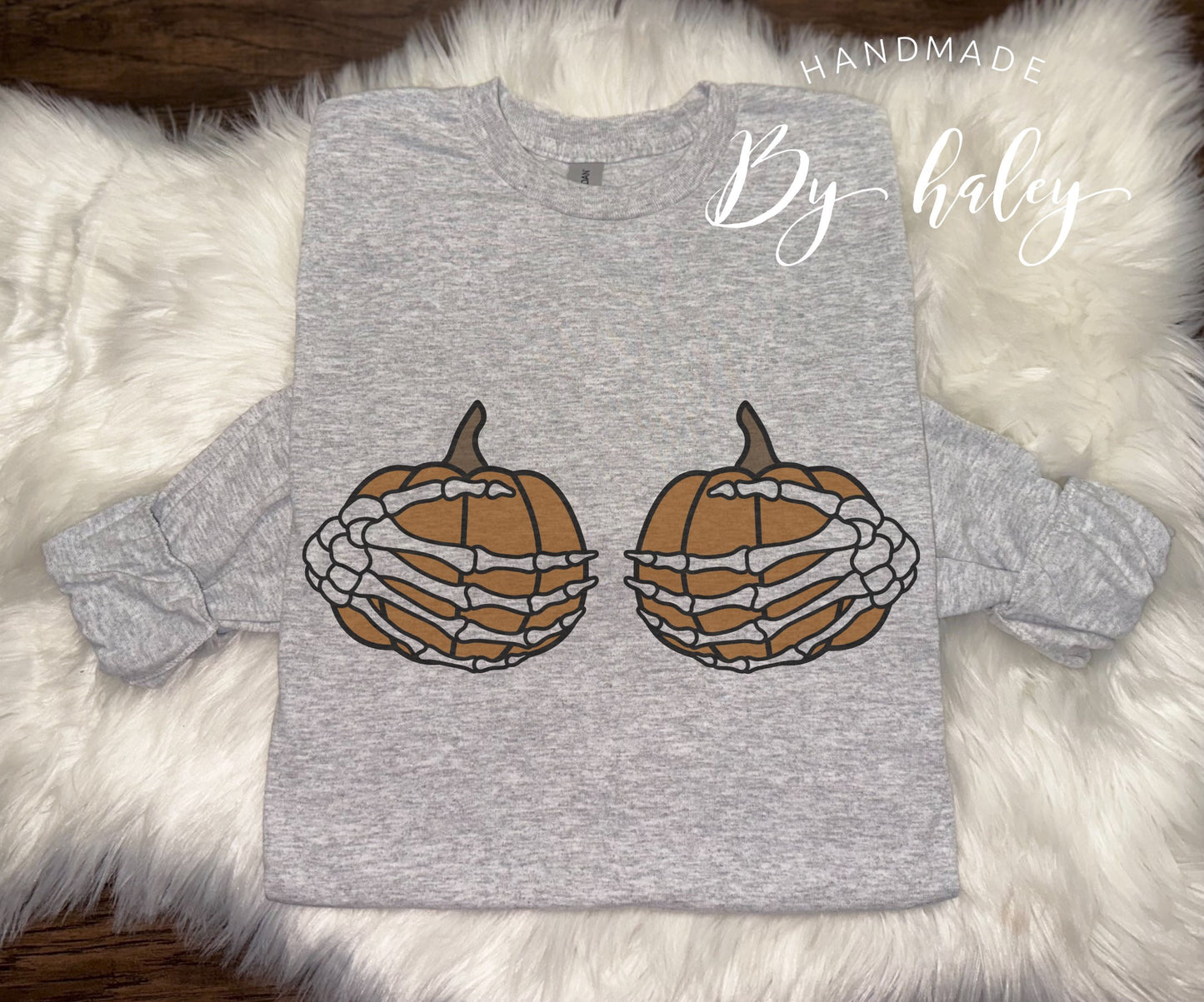 Pumpkin Tatas Long sleeve Tee