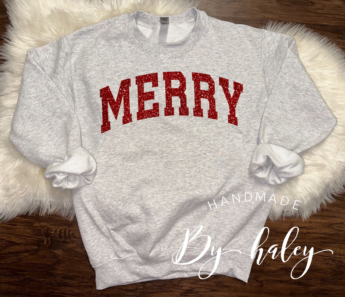 Glitter Merry Crewneck