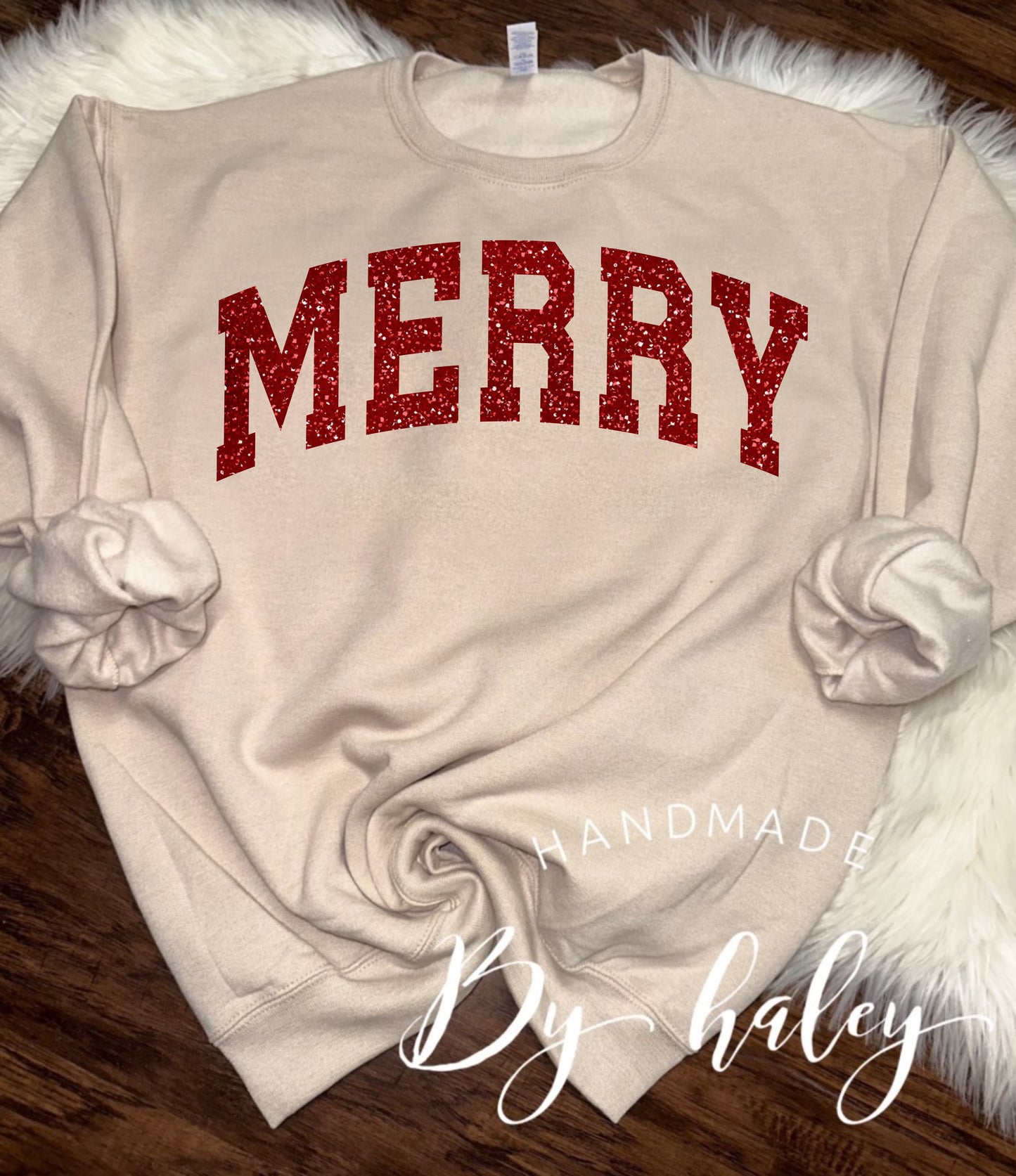 Glitter Merry Crewneck