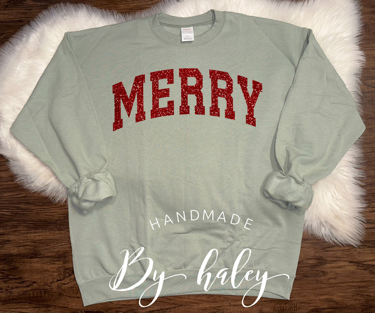 Glitter Merry Crewneck