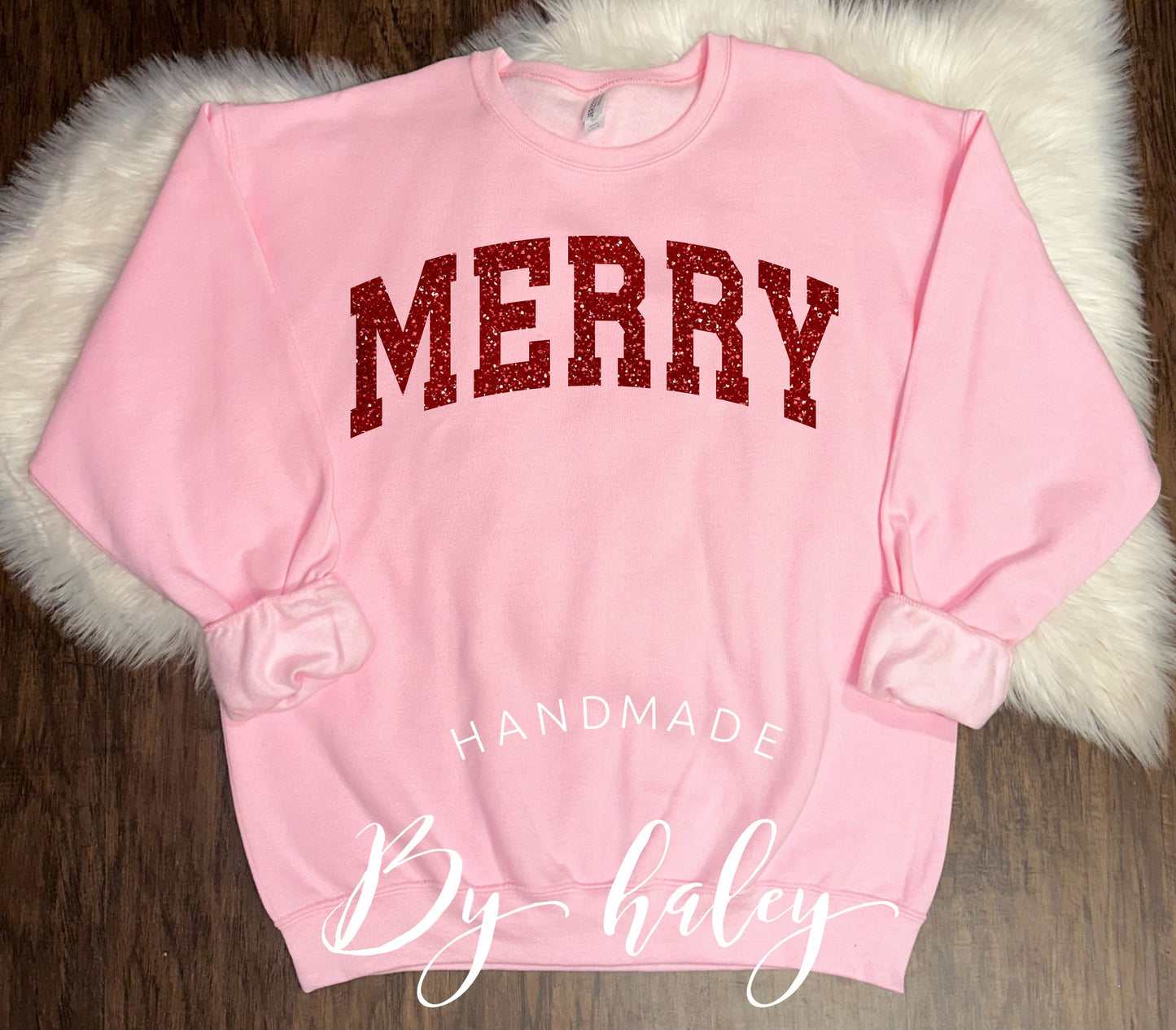 Glitter Merry Crewneck