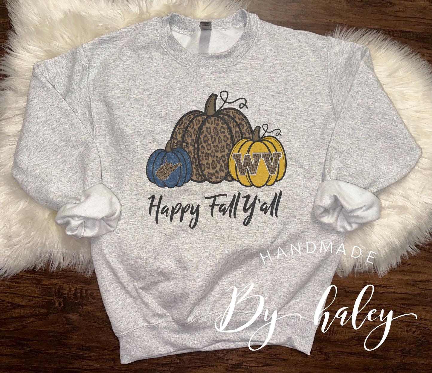 WV Happy Fall Y'all Crewneck