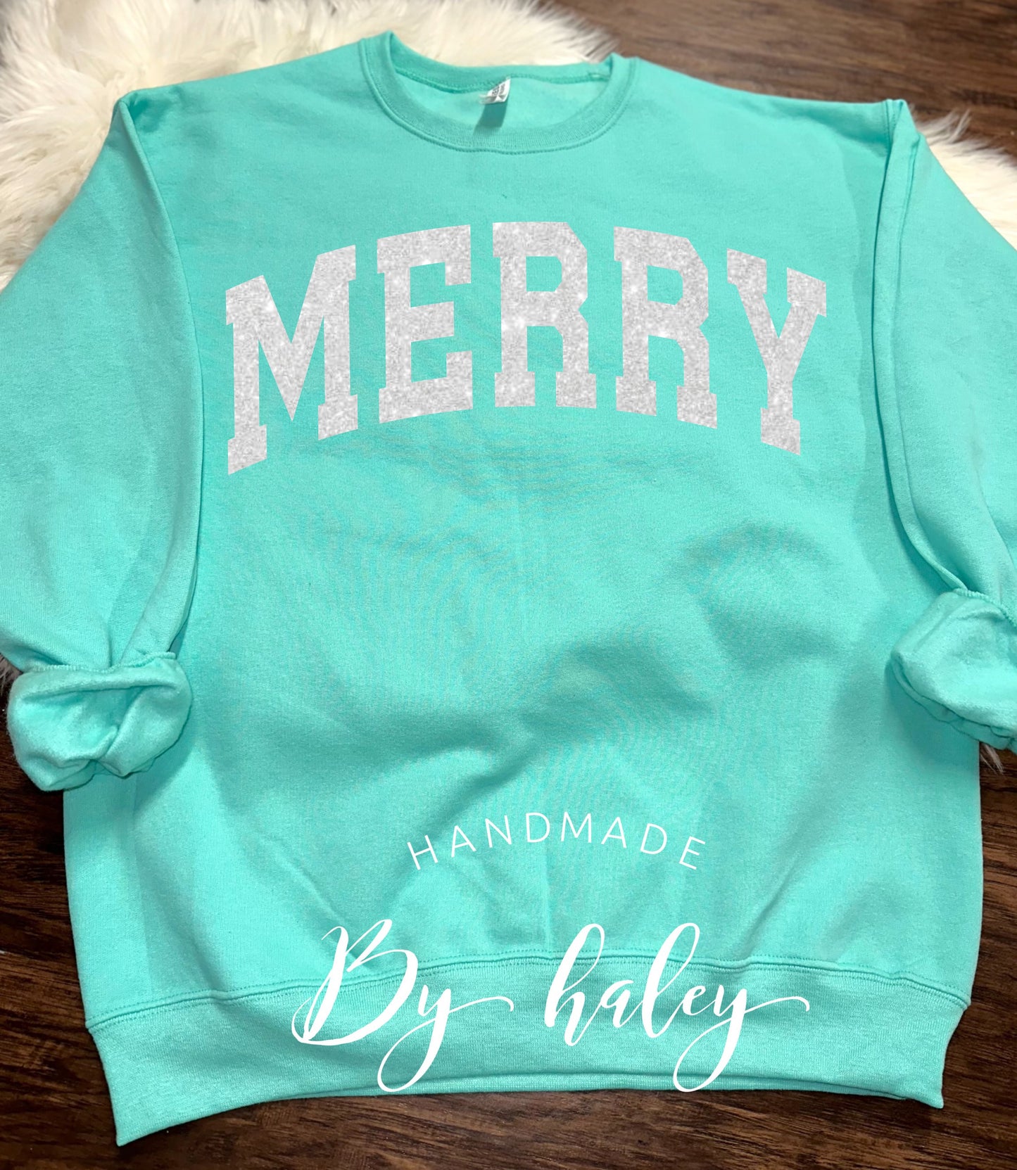 Glitter Merry 2.0 Crewneck