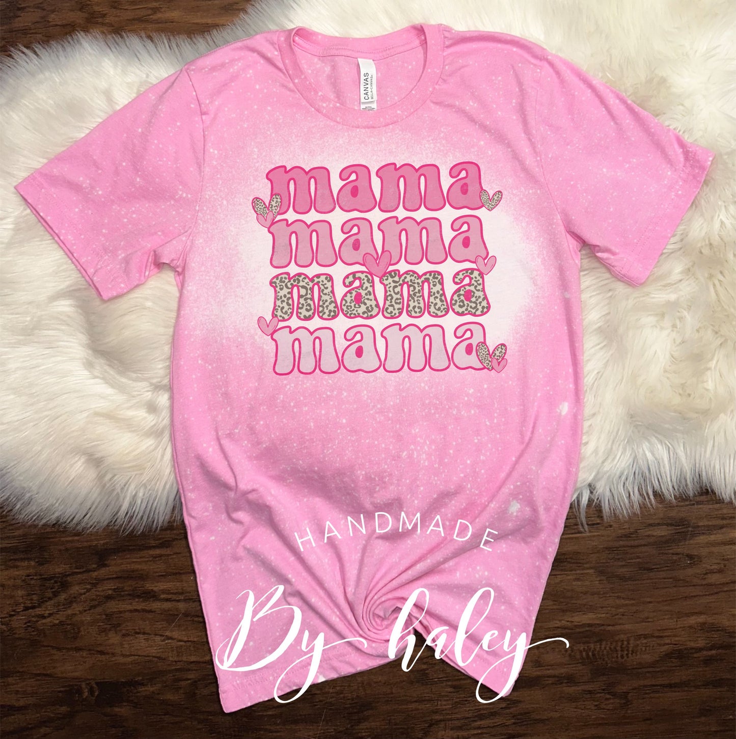 Bleached Valentine Mama T-Shirt