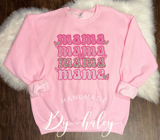 Valentine Mama Crewneck