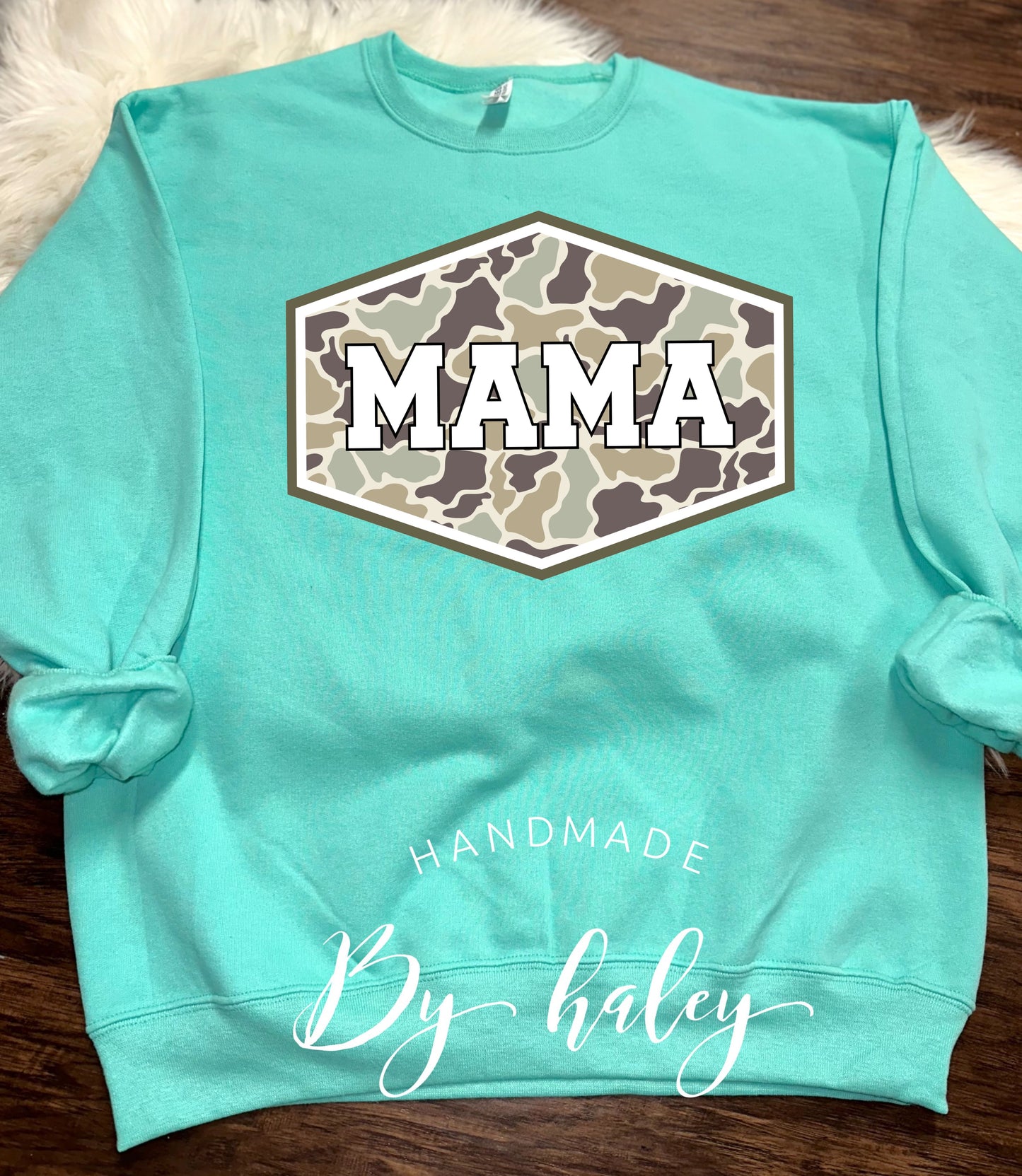Camo Mama Crewneck