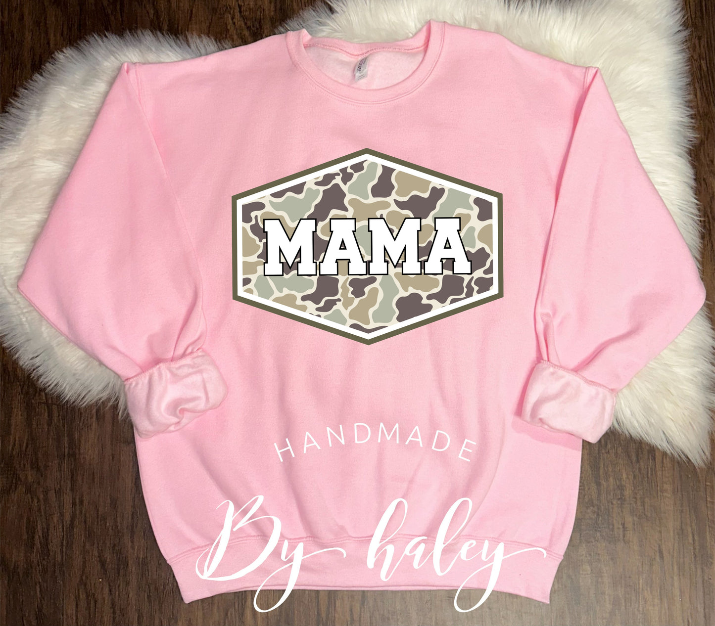 Camo Mama Crewneck
