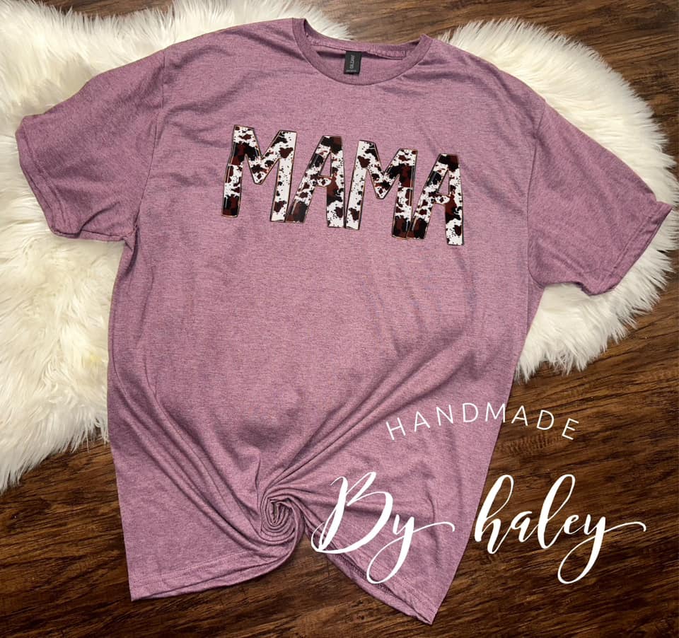 Cowhide Mama T-shirt