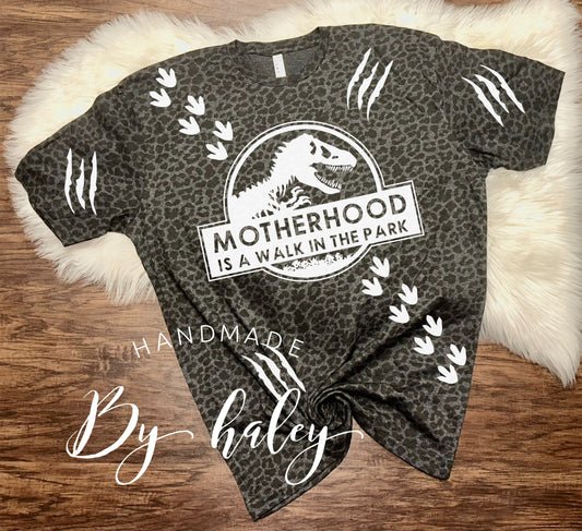 Leopard Motherhood T-Shirt