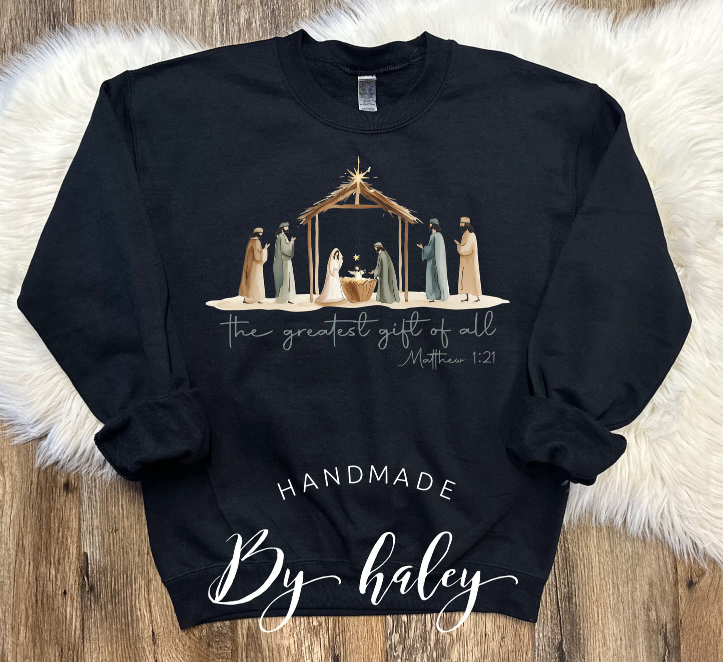 Christmas Nativity Crewneck