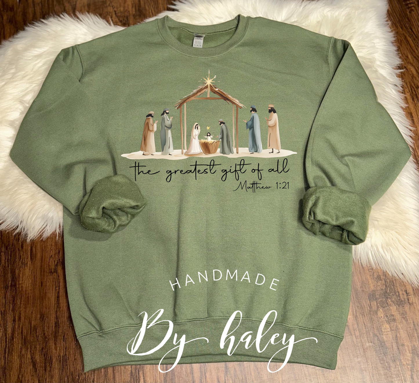 Christmas Nativity Crewneck