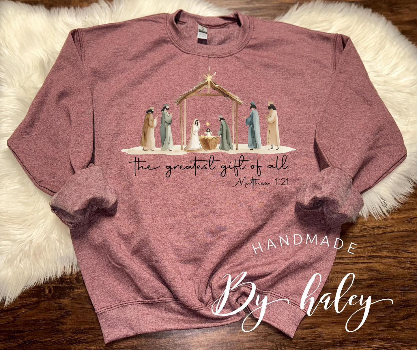 Christmas Nativity Crewneck