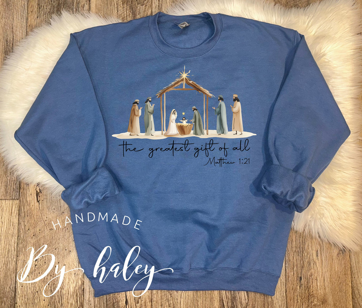 Christmas Nativity Crewneck