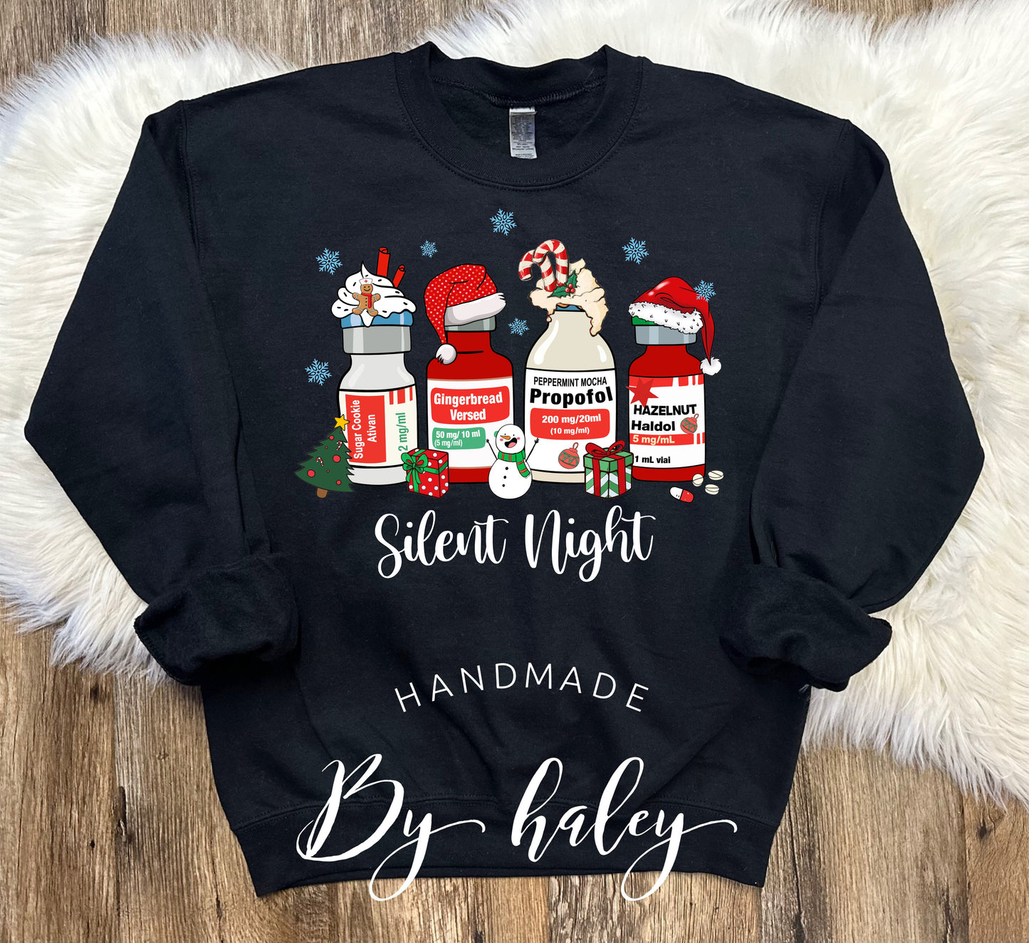 Silent Night Crewneck