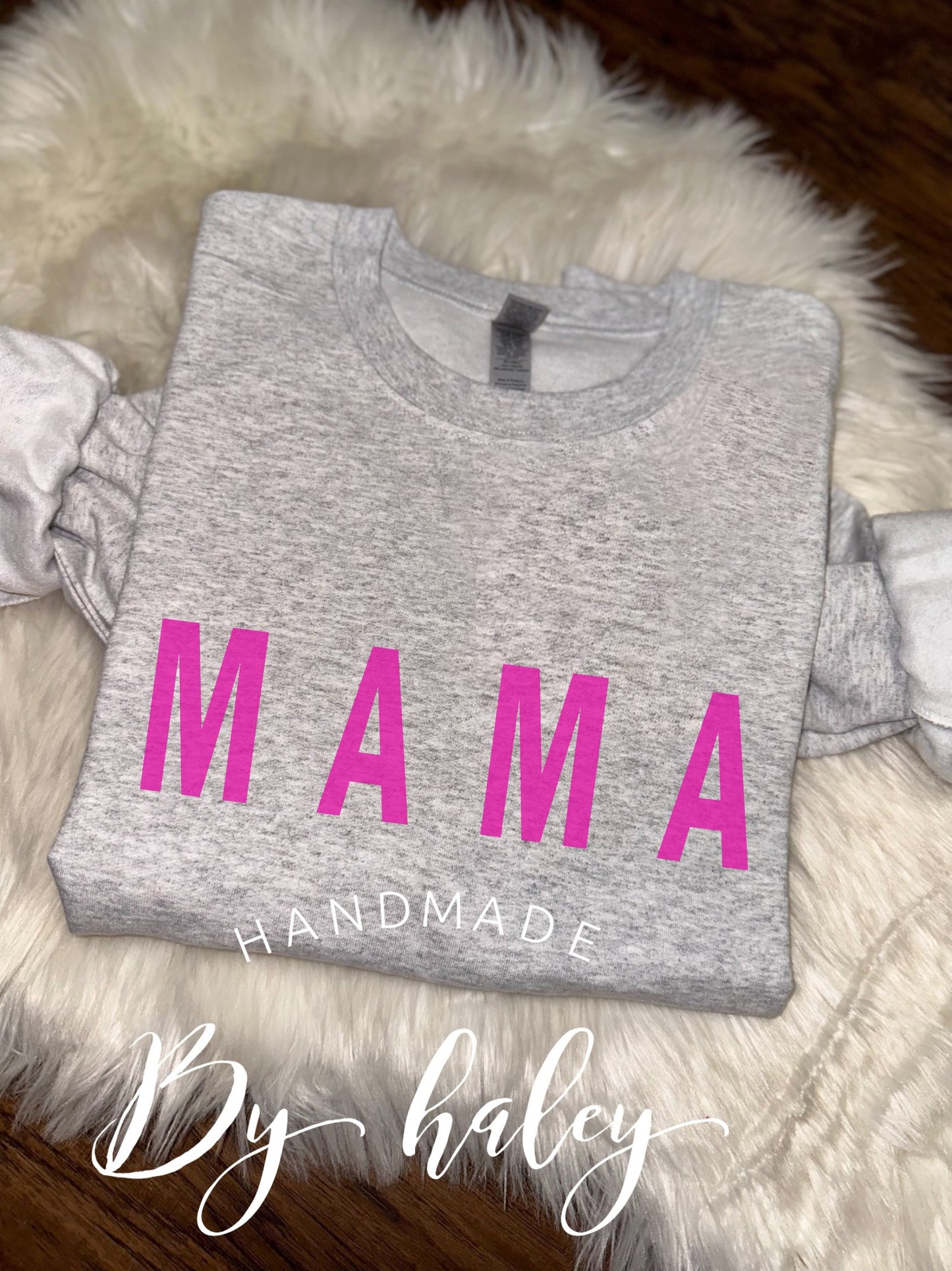 Mama (hot pink) Crewneck