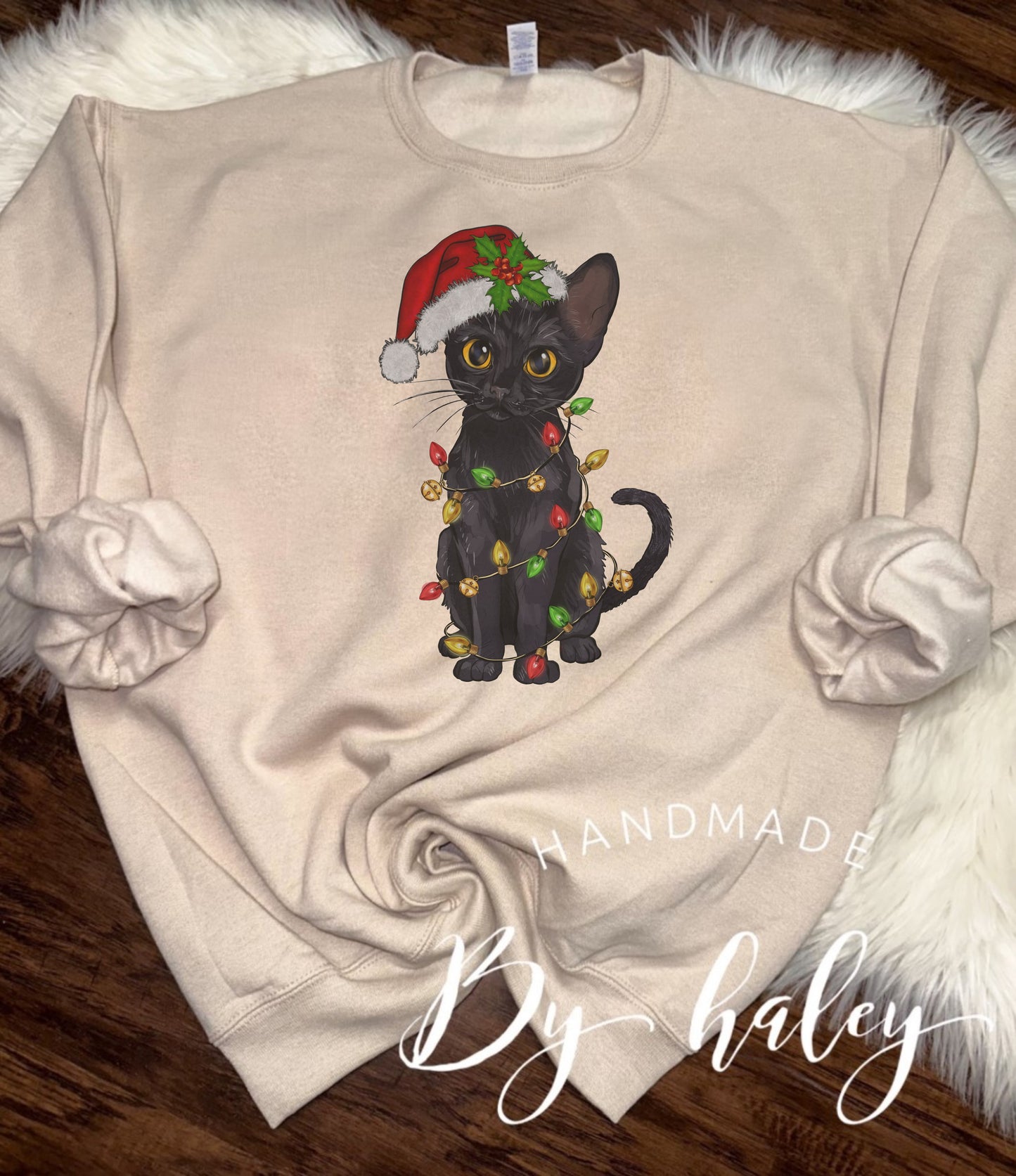 Christmas Cat Crewneck