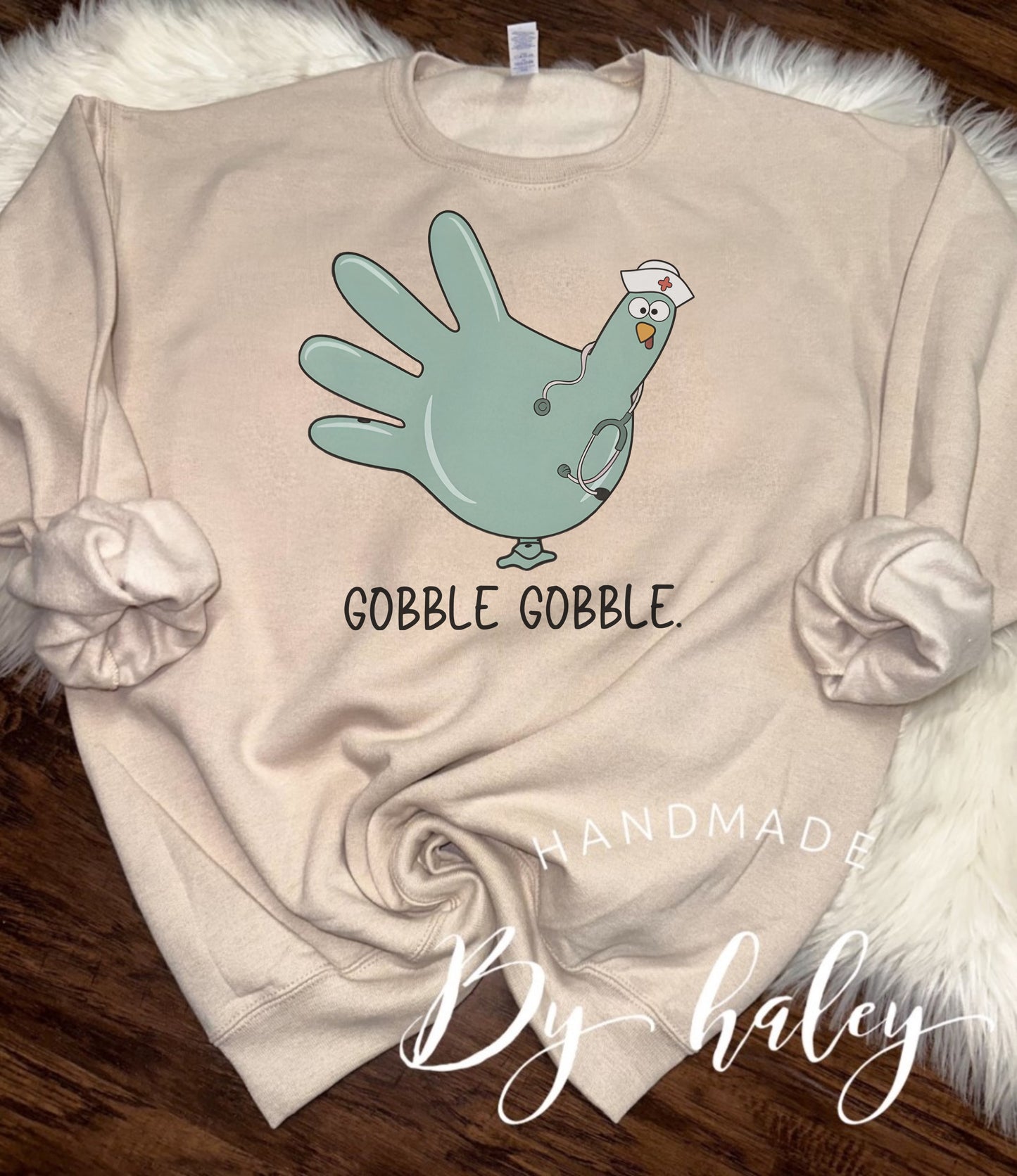 Turkey Glove Crewneck