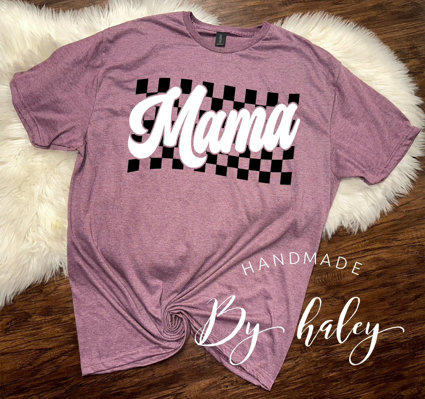 Mama Check T-Shirt