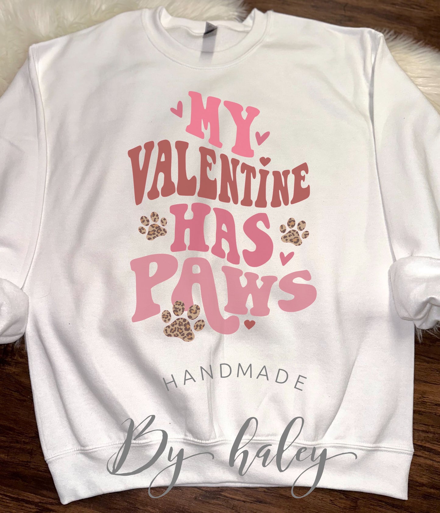 Paws Valentine Crewneck