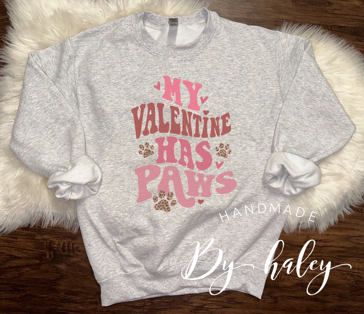 Paws Valentine Crewneck