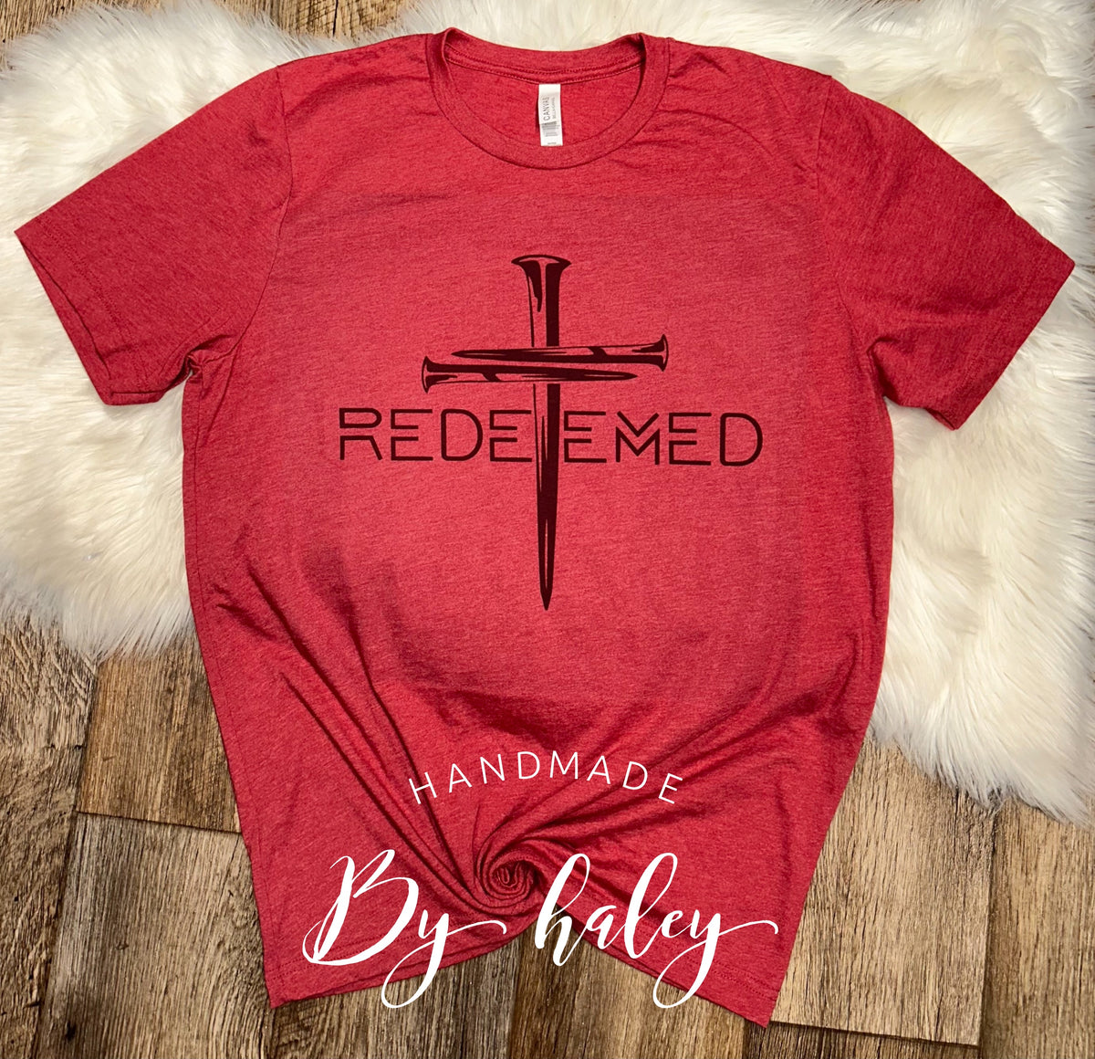 Redeemed Cloth Redeemed T-Shirt – Handmade by Haley