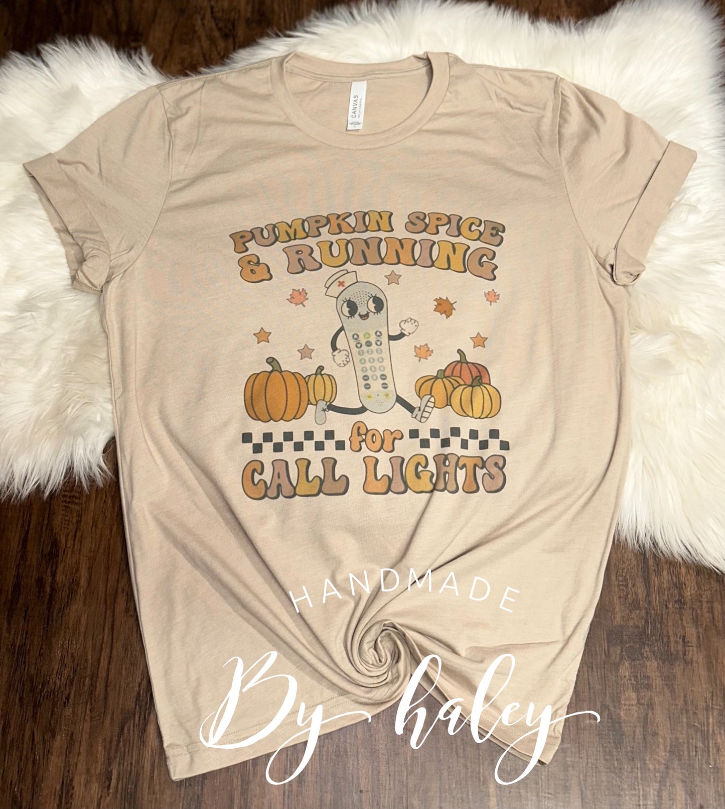 Pumpkin Spice Call Lights T-shirt