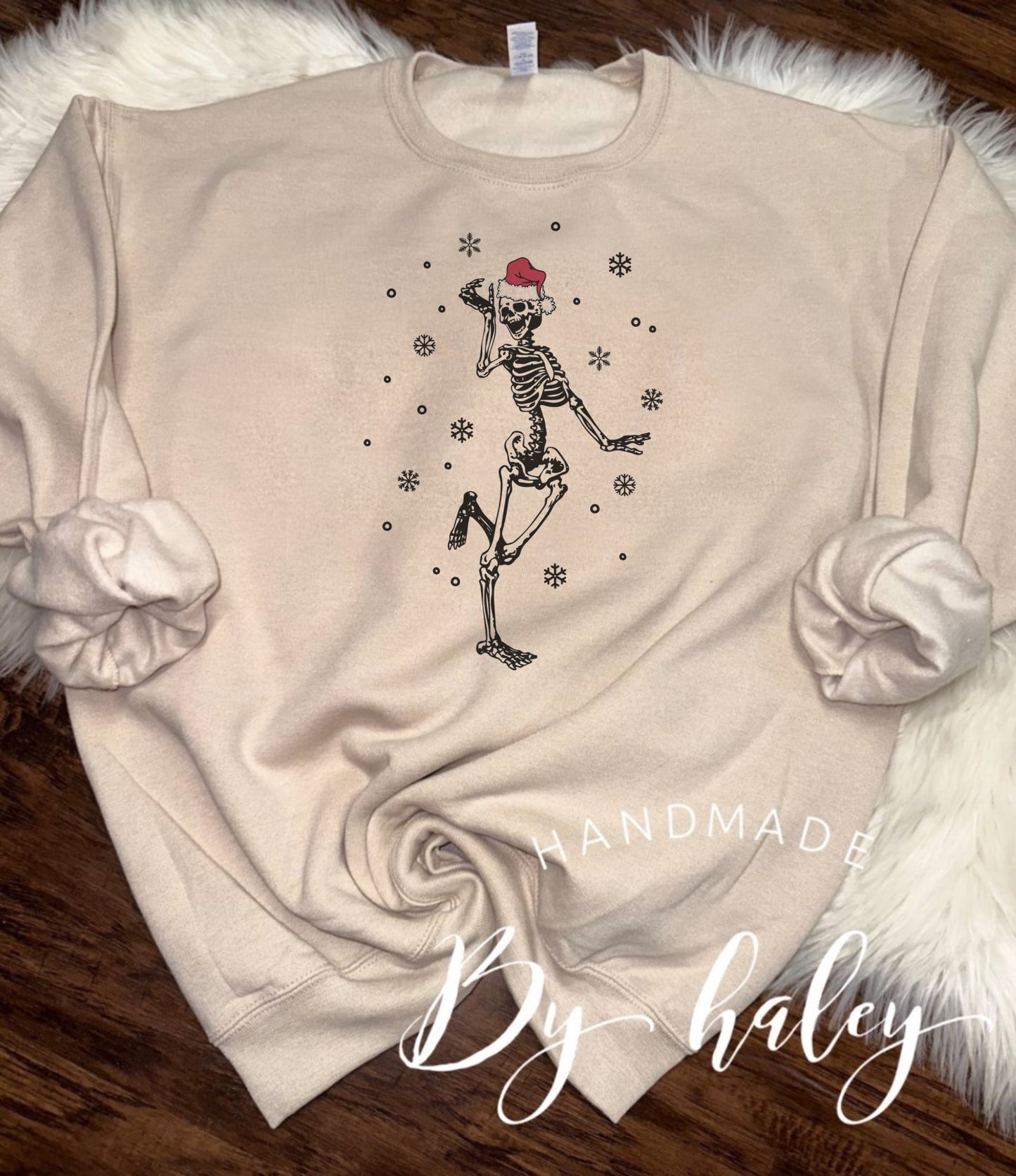 Skeleton Christmas Crewneck