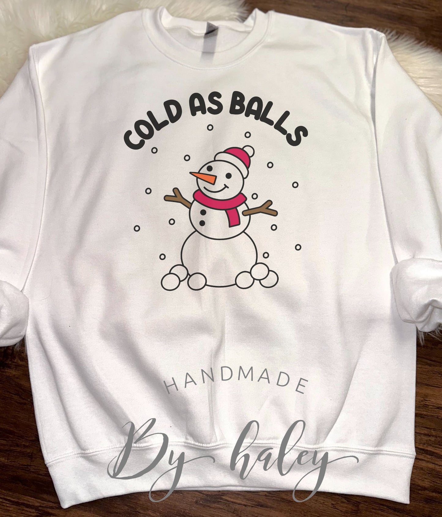 Cold As Balls Christmas Crewneck