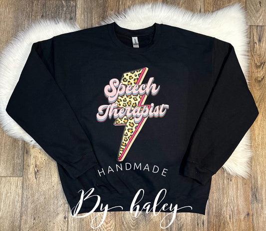 Speech Therapist Crewneck