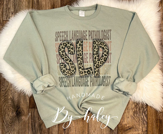 Speech Language Pathologist Crewneck