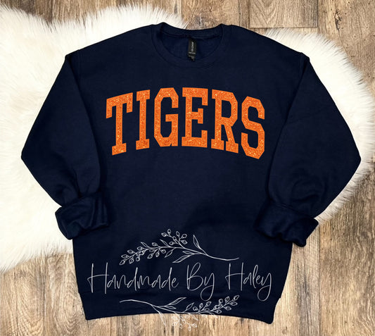 Glitter Tigers Crewneck