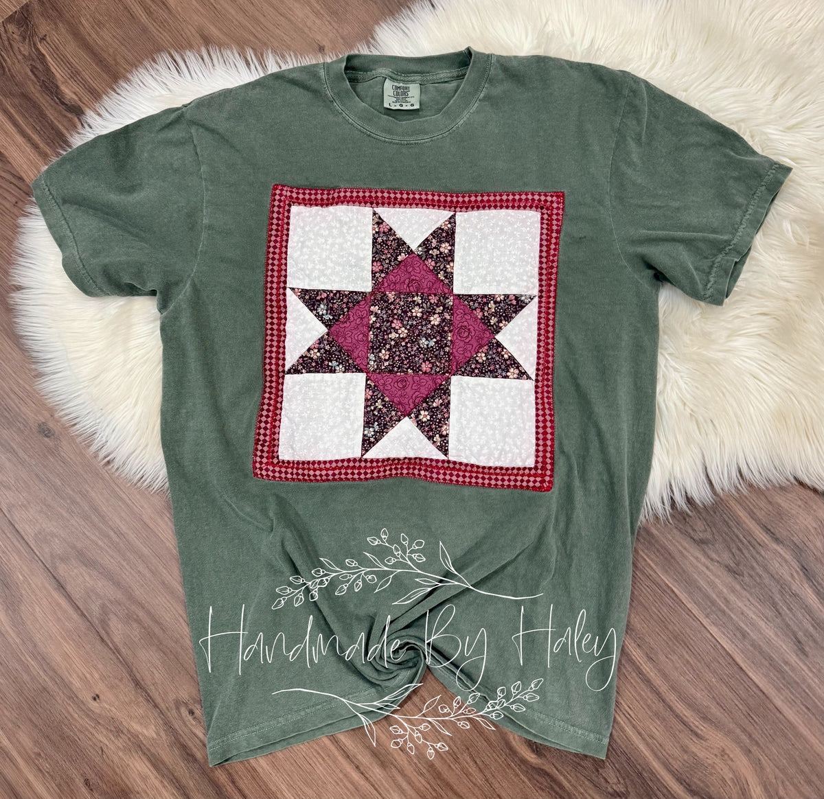 Large Quilt Block T-Shirt