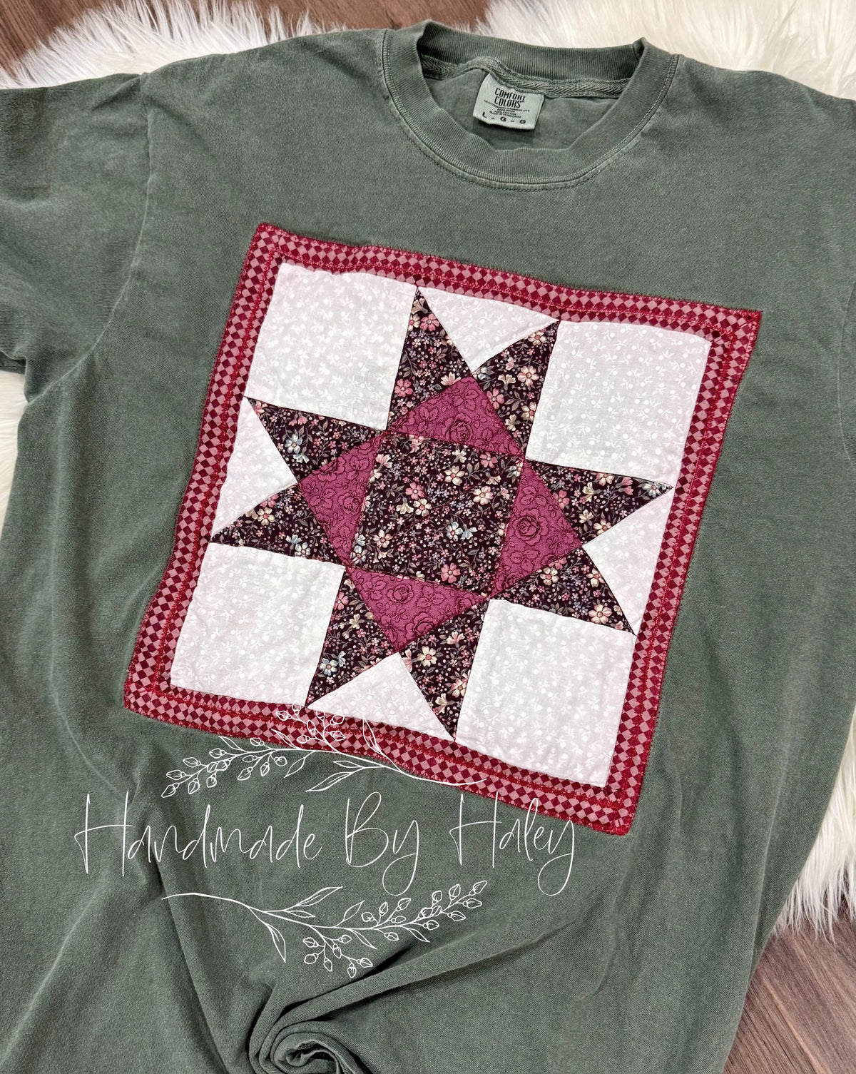 Large Quilt Block T-Shirt