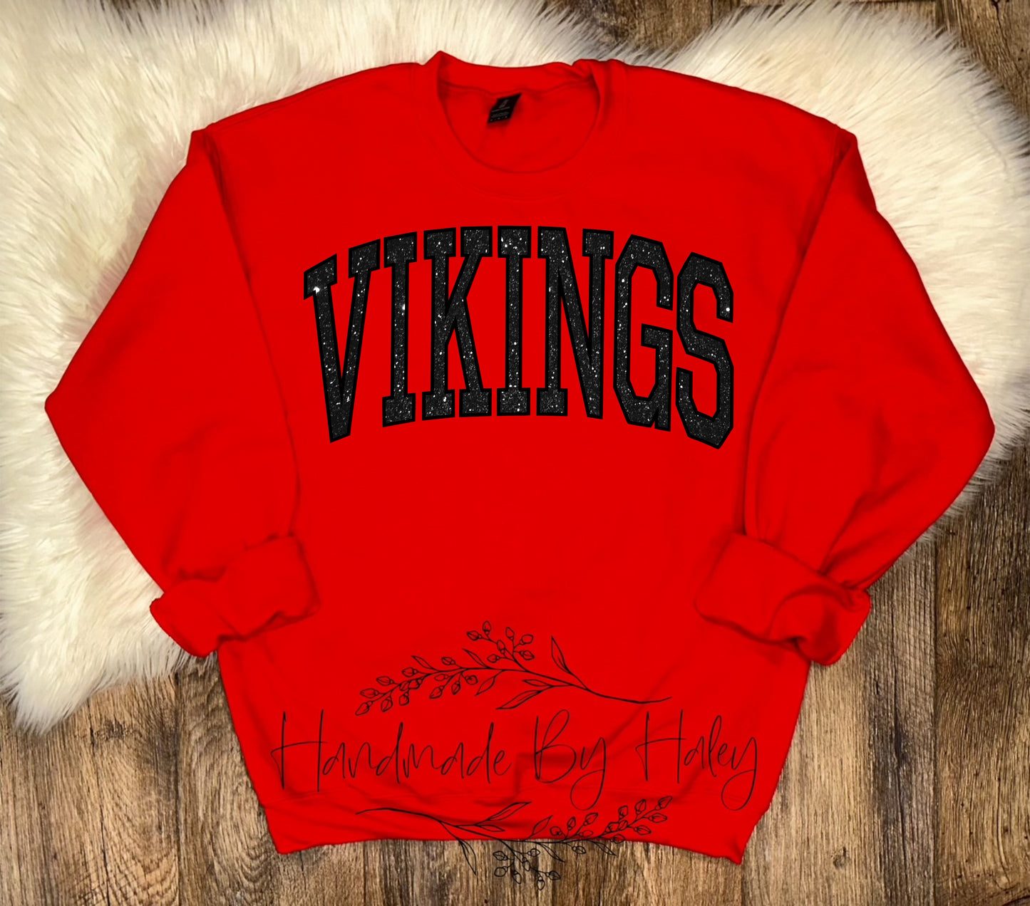 Glitter Vikings Crewneck