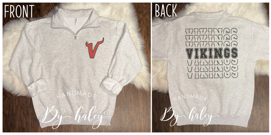 Viking Quarter Zip Sweatshirt