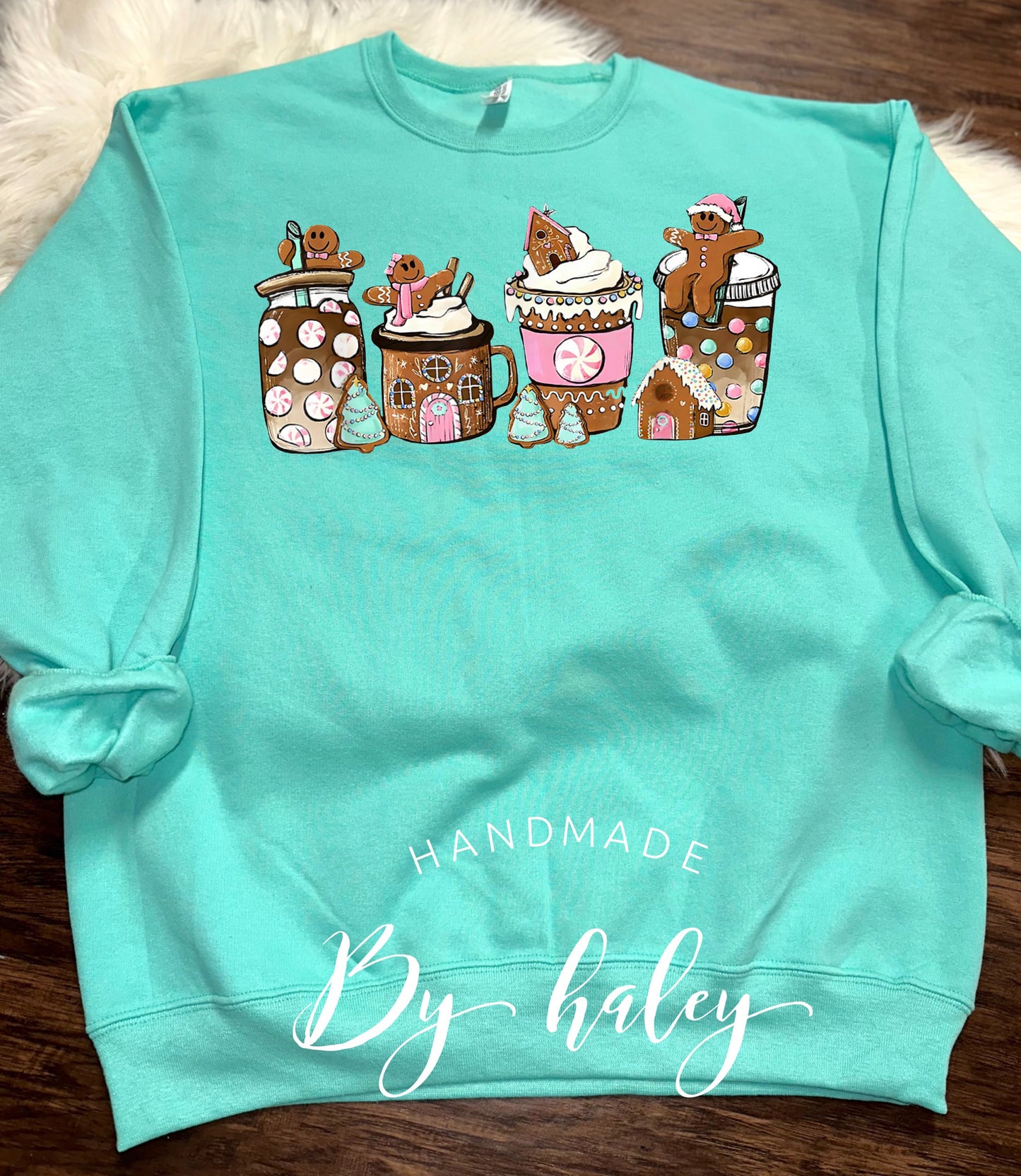 Pastel Gingerbread Crewneck